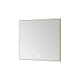Зеркало Armadi Art c металлической рамой, подсветка, сенсор, 80x70см Gold 543-080-G золото Зеркало Armadi Art c металлической рамой, подсветка, сенсор, 80x70см Gold 543-080-G золото