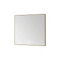 Зеркало Armadi Art c металлической рамой, подсветка, сенсор, 80x70см Matt Gold 543-080-MG золото-матовый Зеркало Armadi Art c металлической рамой, подсветка, сенсор, 80x70см Matt Gold 543-080-MG золото-матовый