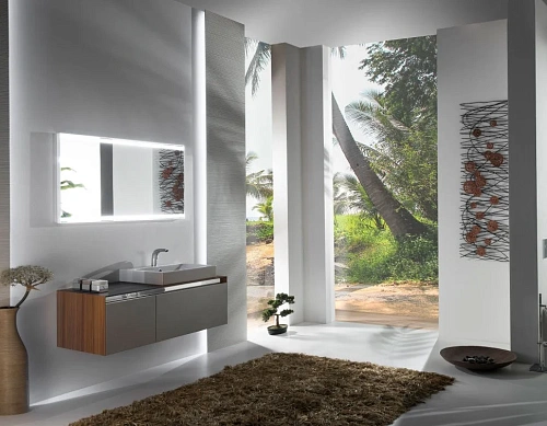 Зеркало Armadi Art Moderno с встроенной подсветкой 140х65 RFI140 570-140 Зеркало Armadi Art Moderno с встроенной подсветкой 140х65 RFI140 570-140