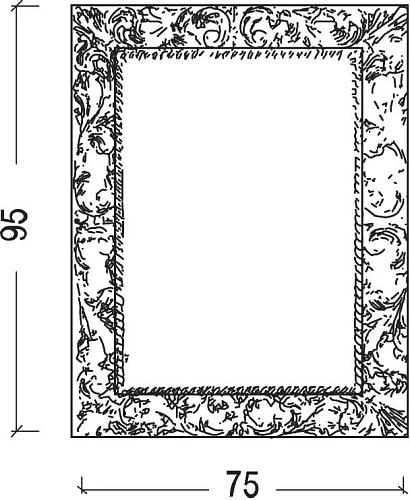 Зеркало Armadi Art NeoArt 515-P золото поталь 75х95 Зеркало Armadi Art NeoArt 515-P золото поталь 75х95