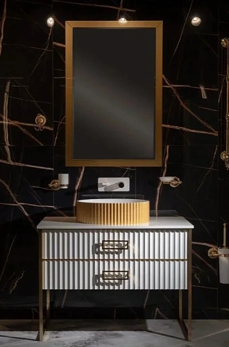 Зеркало Armadi Art Vallessi Dolce 567-G Gold 105x70см Зеркало Armadi Art Vallessi Dolce 567-G Gold 105x70см