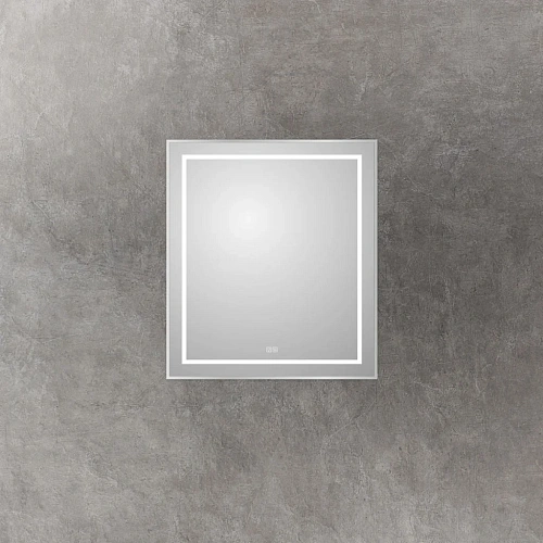 Зеркало BelBagno SPC-KRAFT-700-800-LED-TCH-WARM 700x32x800 мм с подсветкой сенсорным выключателем и подогревом Зеркало BelBagno SPC-KRAFT-700-800-LED-TCH-WARM 700x32x800 мм с подсветкой сенсорным выключателем и подогревом