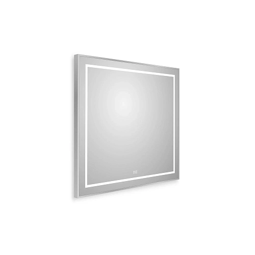 Зеркало BelBagno SPC-KRAFT-800-800-LED-TCH-WARM 800x32x800 мм с подсветкой сенсорным выключателем и подогревом Зеркало BelBagno SPC-KRAFT-800-800-LED-TCH-WARM 800x32x800 мм с подсветкой сенсорным выключателем и подогревом