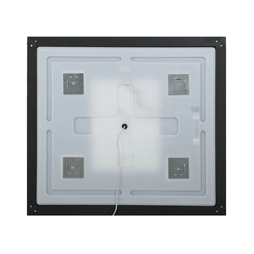 Зеркало BelBagno SPC-KRAFT-900-800-SENS-NERO 900x800x32 мм с подсветкой и сенсорным выключателем Зеркало BelBagno SPC-KRAFT-900-800-SENS-NERO 900x800x32 мм с подсветкой и сенсорным выключателем