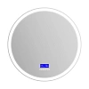 Зеркало BelBagno SPC-RNG-700-LED-TCH-RAD 12W 220-240V 700x30 с подсветкой сенсорным выключателем bluetooth цифровым термометром радио