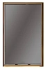Зеркало Boheme MONACO с подсветкой 70x110 см глянец капучино + золото 566-CPG