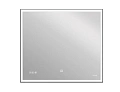 Зеркало Cersanit LED (LU-LED011*80-d-Os) 011 design 80x70 с подсветкой часы металлическая рамка прямоугольное KN-LU-LED011*80-d-Os Зеркало Cersanit LED (LU-LED011*80-d-Os) 011 design 80x70 с подсветкой часы металлическая рамка прямоугольное KN-LU-LED011*80-d-Os