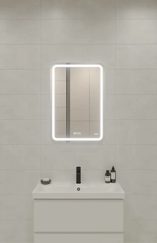 Зеркало Cersanit LED (LU-LED051*55-p-Os) 051 design pro 55x80 с подсветкой bluetooth с антизапотеванием прямоугольное KN-LU-LED051*55-p-Os Зеркало Cersanit LED (LU-LED051*55-p-Os) 051 design pro 55x80 с подсветкой bluetooth с антизапотеванием прямоугольное KN-LU-LED051*55-p-Os