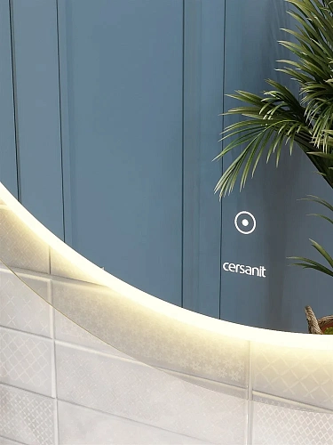 Зеркало Cersanit LED 012 design 72x72 с подсветкой круглое Ecom KN-LU-LED012*72-d-Os Зеркало Cersanit LED 012 design 72x72 с подсветкой круглое Ecom KN-LU-LED012*72-d-Os