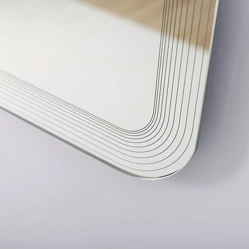 Зеркало CEZARES DUET с лазерной гравировкой подсветкой и сенсорным выключателем CZR-SPC-DUET-1400-800-LED-TCH 1400x800x30 Зеркало CEZARES DUET с лазерной гравировкой подсветкой и сенсорным выключателем CZR-SPC-DUET-1400-800-LED-TCH 1400x800x30