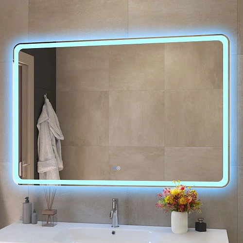 Зеркало CEZARES MULTICOLORE с подсветкой RGB и сенсорным выключателем CZR-SPC-MC-1200-800-RGB-TCH 1200x800x30 Зеркало CEZARES MULTICOLORE с подсветкой RGB и сенсорным выключателем CZR-SPC-MC-1200-800-RGB-TCH 1200x800x30