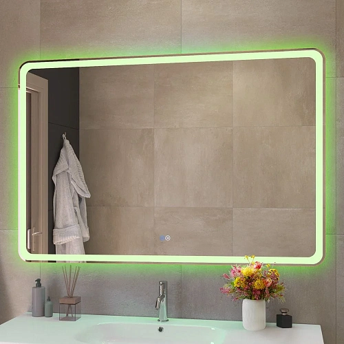 Зеркало CEZARES MULTICOLORE с подсветкой RGB и сенсорным выключателем CZR-SPC-MC-1200-800-RGB-TCH 1200x800x30 Зеркало CEZARES MULTICOLORE с подсветкой RGB и сенсорным выключателем CZR-SPC-MC-1200-800-RGB-TCH 1200x800x30