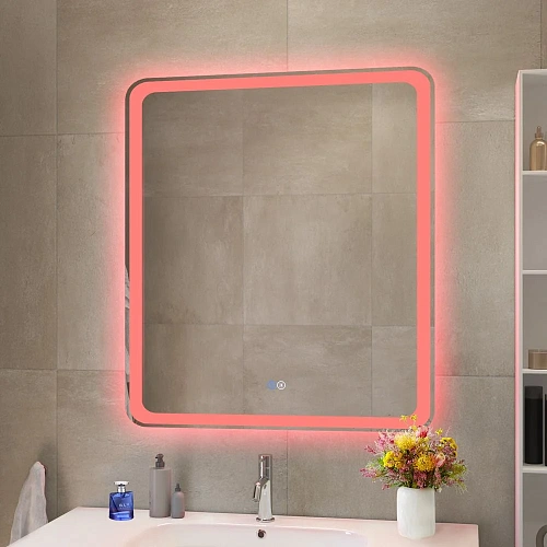 Зеркало CEZARES MULTICOLORE с подсветкой RGB и сенсорным выключателем CZR-SPC-MC-700-800-RGB-TCH 700x800x30 Зеркало CEZARES MULTICOLORE с подсветкой RGB и сенсорным выключателем CZR-SPC-MC-700-800-RGB-TCH 700x800x30