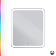Зеркало CEZARES MULTICOLORE с подсветкой RGB и сенсорным выключателем CZR-SPC-MC-700-800-RGB-TCH 700x800x30 Зеркало CEZARES MULTICOLORE с подсветкой RGB и сенсорным выключателем CZR-SPC-MC-700-800-RGB-TCH 700x800x30