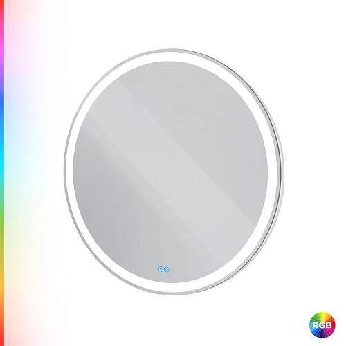Зеркало CEZARES MULTICOLORE с подсветкой RGB и сенсорным выключателем круглое CZR-SPC-MC-800-RGB-TCH 800x30 Зеркало CEZARES MULTICOLORE с подсветкой RGB и сенсорным выключателем круглое CZR-SPC-MC-800-RGB-TCH 800x30