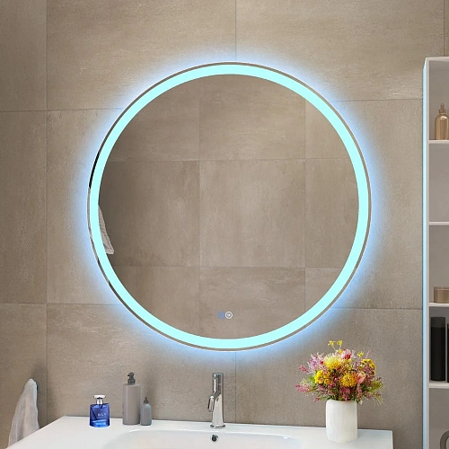 Зеркало CEZARES MULTICOLORE с подсветкой RGB и сенсорным выключателем круглое CZR-SPC-MC-800-RGB-TCH 800x30 Зеркало CEZARES MULTICOLORE с подсветкой RGB и сенсорным выключателем круглое CZR-SPC-MC-800-RGB-TCH 800x30