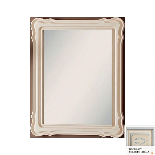 Зеркало Cezares Roma (ROMA.04) (75 см) бело-бежевый Зеркало Cezares Roma (ROMA.04) (75 см) бело-бежевый