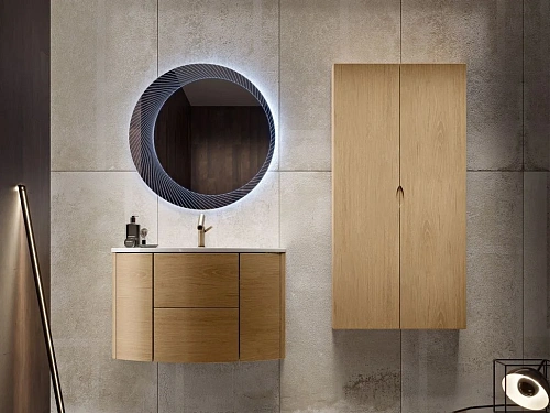 Зеркало CEZARES с LED подсветкой 45053 Диаметр 80 см Зеркало CEZARES с LED подсветкой 45053 Диаметр 80 см