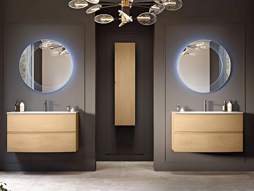 Зеркало CEZARES с LED подсветкой 45053 Диаметр 80 см Зеркало CEZARES с LED подсветкой 45053 Диаметр 80 см