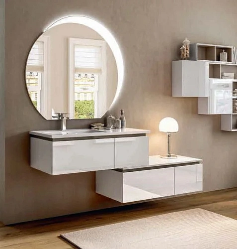 Зеркало CEZARES с LED подсветкой Bluetooth 45010 108х100 Зеркало CEZARES с LED подсветкой Bluetooth 45010 108х100