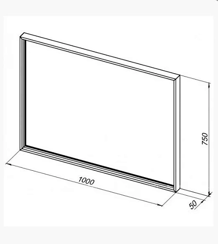 Зеркало De Aqua Алюминиум 10075 с подсветкой по периметру медь 261711 Зеркало De Aqua Алюминиум 10075 с подсветкой по периметру медь 261711