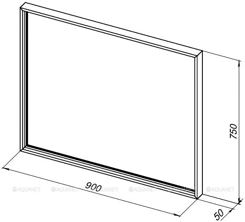 Зеркало De Aqua Алюминиум 9075 с подсветкой по периметру медь 261710 Зеркало De Aqua Алюминиум 9075 с подсветкой по периметру медь 261710