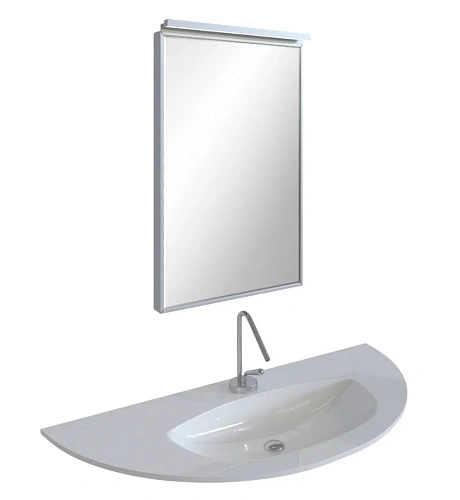 Зеркало De Aqua Сильвер 14075 серебро 261668 Зеркало De Aqua Сильвер 14075 серебро 261668