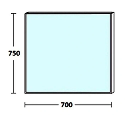 Зеркало De Aqua Сильвер 7075 чёрный 261671 Зеркало De Aqua Сильвер 7075 чёрный 261671