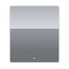 Зеркало DREJA POINT, 70x80 см, сенсорный выключатель, LED-подсветка 99.9028 Зеркало DREJA POINT, 70x80 см, сенсорный выключатель, LED-подсветка 99.9028