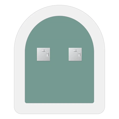 Зеркало Evoform Fashion BY 0402 50х60 см со шлифованной кромкой Зеркало Evoform Fashion BY 0402 50х60 см со шлифованной кромкой