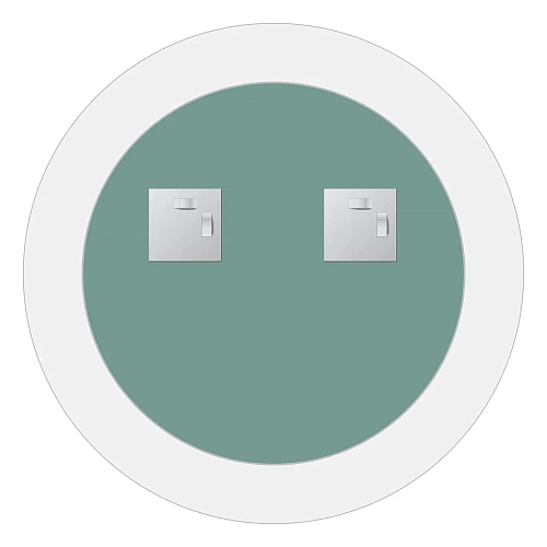 Зеркало Evoform Fashion BY 0408 D 50 см со шлифованной кромкой Зеркало Evoform Fashion BY 0408 D 50 см со шлифованной кромкой