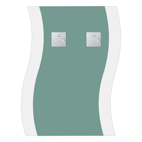 Зеркало Evoform Fashion BY 0414 50х65 см со шлифованной кромкой Зеркало Evoform Fashion BY 0414 50х65 см со шлифованной кромкой