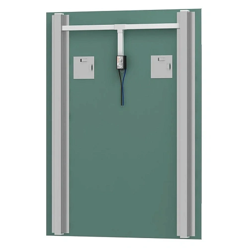 Зеркало EVOFORM Ledline BY 2116 с 2-мя встроенными LED-светильниками 10,5 W 70х75 cм Зеркало EVOFORM Ledline BY 2116 с 2-мя встроенными LED-светильниками 10,5 W 70х75 cм