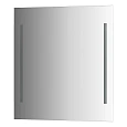 Зеркало EVOFORM Ledline BY 2116 с 2-мя встроенными LED-светильниками 10,5 W 70х75 cм Зеркало EVOFORM Ledline BY 2116 с 2-мя встроенными LED-светильниками 10,5 W 70х75 cм