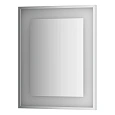 Зеркало Evoform Ledside в багетной раме и LED-светильником BY 2201 60х75 см Зеркало Evoform Ledside в багетной раме и LED-светильником BY 2201 60х75 см
