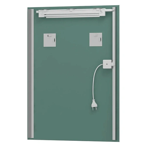 Зеркало Evoform Lumline BY 2004 70х75 см со встроенным LUM-светильником Зеркало Evoform Lumline BY 2004 70х75 см со встроенным LUM-светильником