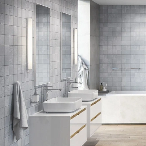 Зеркало EXCELLENT Kuadro 100x50 (белый матовый) DOEX.KU100.050.WH Зеркало EXCELLENT Kuadro 100x50 (белый матовый) DOEX.KU100.050.WH