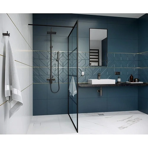 Зеркало EXCELLENT Kuadro 100x50 (черный матовый) DOEX.KU100.050.BL Зеркало EXCELLENT Kuadro 100x50 (черный матовый) DOEX.KU100.050.BL