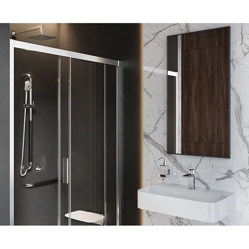 Зеркало EXCELLENT Kuadro 100x50 (черный матовый) DOEX.KU100.050.BL Зеркало EXCELLENT Kuadro 100x50 (черный матовый) DOEX.KU100.050.BL