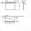 Зеркало Geberit iCon 840790000 с подсветкой 90 см Зеркало Geberit iCon 840790000 с подсветкой 90 см