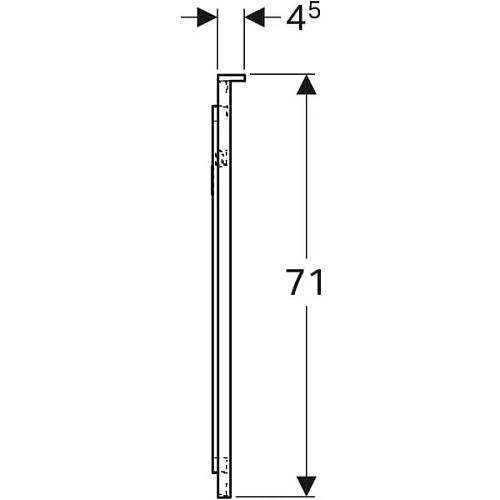 Зеркало Geberit Xeno2 500.522.00.1 90 см Зеркало Geberit Xeno2 500.522.00.1 90 см