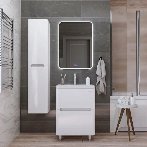 Зеркало GROSSMAN ELEGANS-норма (600x800x45) LED с сенсорным выключателем и подогревом 176080 Зеркало GROSSMAN ELEGANS-норма (600x800x45) LED с сенсорным выключателем и подогревом 176080