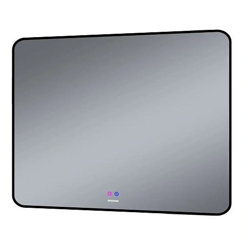 Зеркало GROSSMAN ELEGANS-норма BLACK (1000x800x45) LED с сенсорным выключателем и подогревом 17100802 Зеркало GROSSMAN ELEGANS-норма BLACK (1000x800x45) LED с сенсорным выключателем и подогревом 17100802