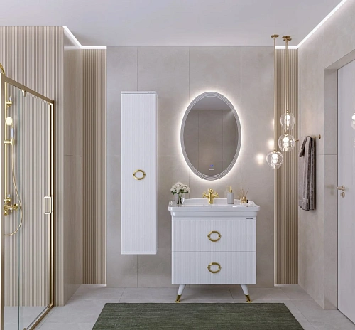 Зеркало GROSSMAN АТРИО (600x1000x45) LED с сенсорным выключателем и подогревом 2260100 Зеркало GROSSMAN АТРИО (600x1000x45) LED с сенсорным выключателем и подогревом 2260100