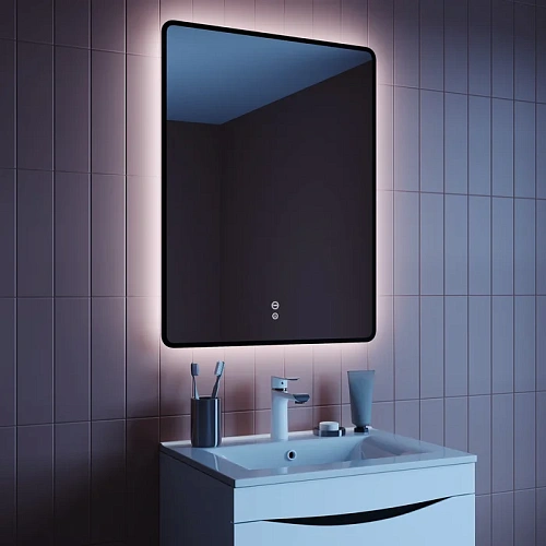 Зеркало IDDIS Cloud (CLX60T0i98) 60 см с подсветкой и термообогревом Зеркало IDDIS Cloud (CLX60T0i98) 60 см с подсветкой и термообогревом