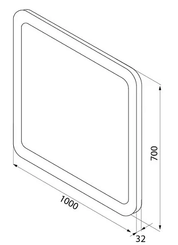 Зеркало IDDIS Edifice 100 (EDI1000i98) Зеркало IDDIS Edifice 100 (EDI1000i98)