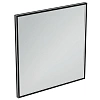 Зеркало Ideal Standard CONCA T3967BH квадратное, со светодиодной подсветкой в черной раме 100х100 см