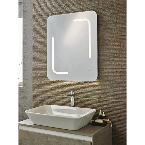 Зеркало Ideal Standard MIRROR&LIGHT T3350BH 60X70 см подсветка, система антизапотевания, сенсорный в Зеркало Ideal Standard MIRROR&LIGHT T3350BH 60X70 см подсветка, система антизапотевания, сенсорный в