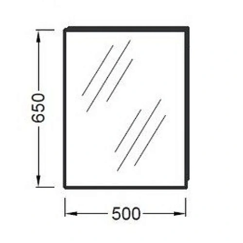 Зеркало Jacob Delafon Odeon Up 50 EB1081-NF Зеркало Jacob Delafon Odeon Up 50 EB1081-NF