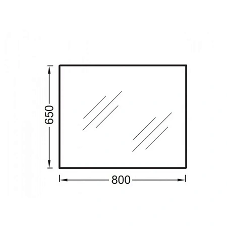 Зеркало Jacob Delafon Ola EB1098-RU 80 см Зеркало Jacob Delafon Ola EB1098-RU 80 см